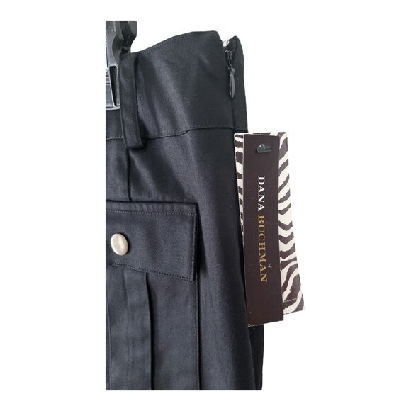 Dana Buchman Black Utility Pencil Skirt – Size 10 (NWT) - Picture 2 of 5
